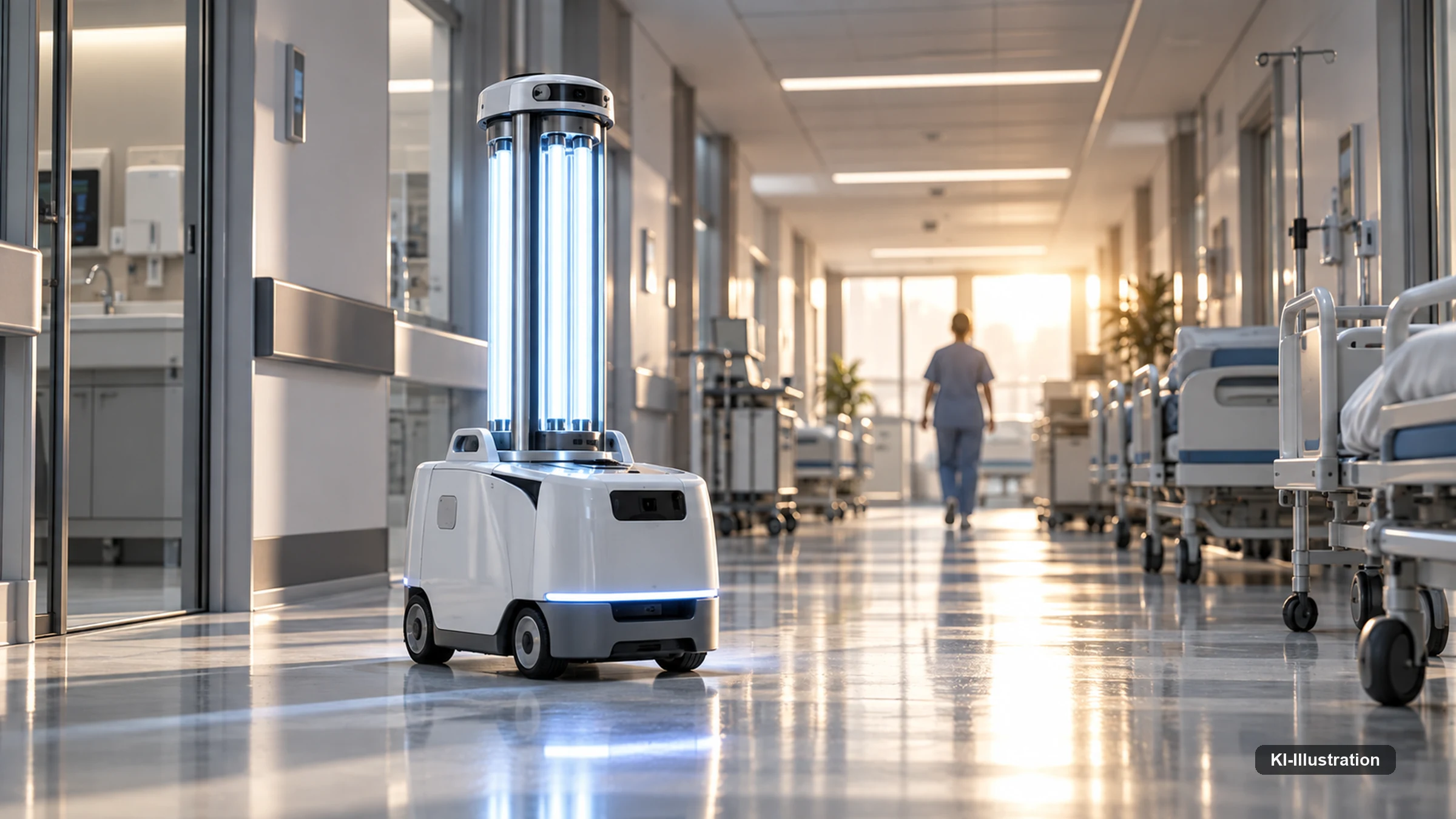 Drei Reifestufen eines robotertauglichen Gebäudes.