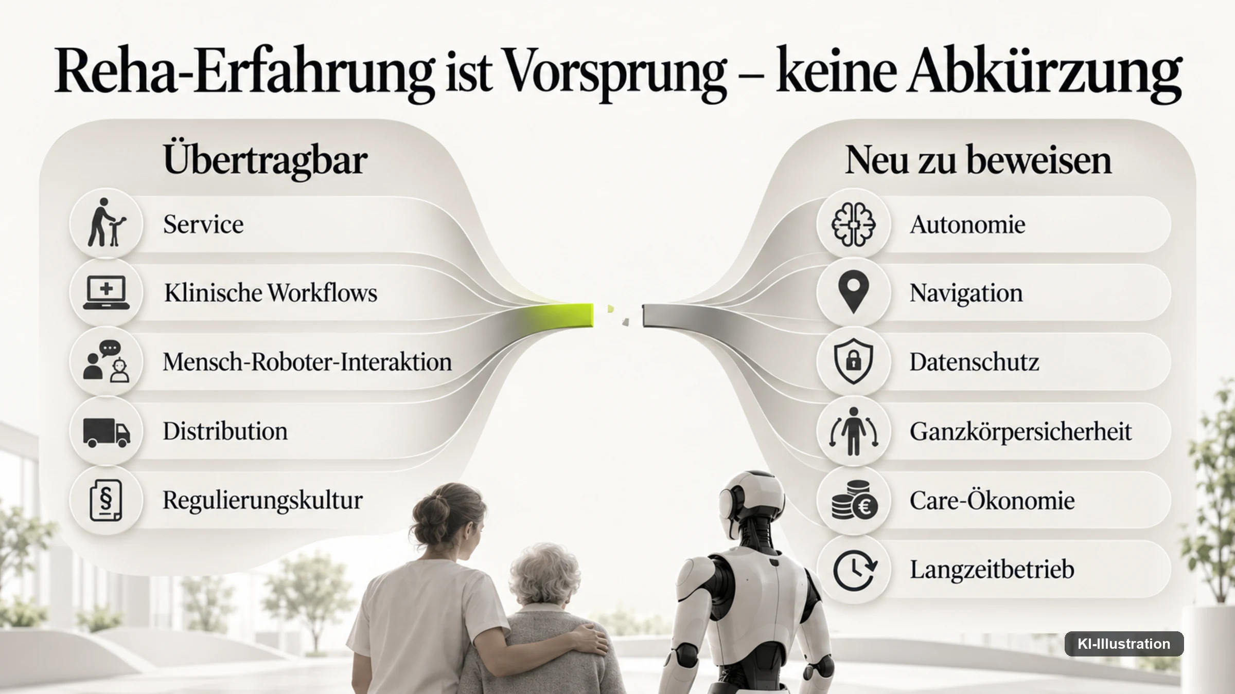 Erfahrung aus der Medizinprodukteentwicklung überträgt sich auf Prozesse, nicht auf die Zulassung eines anderen Produkts.